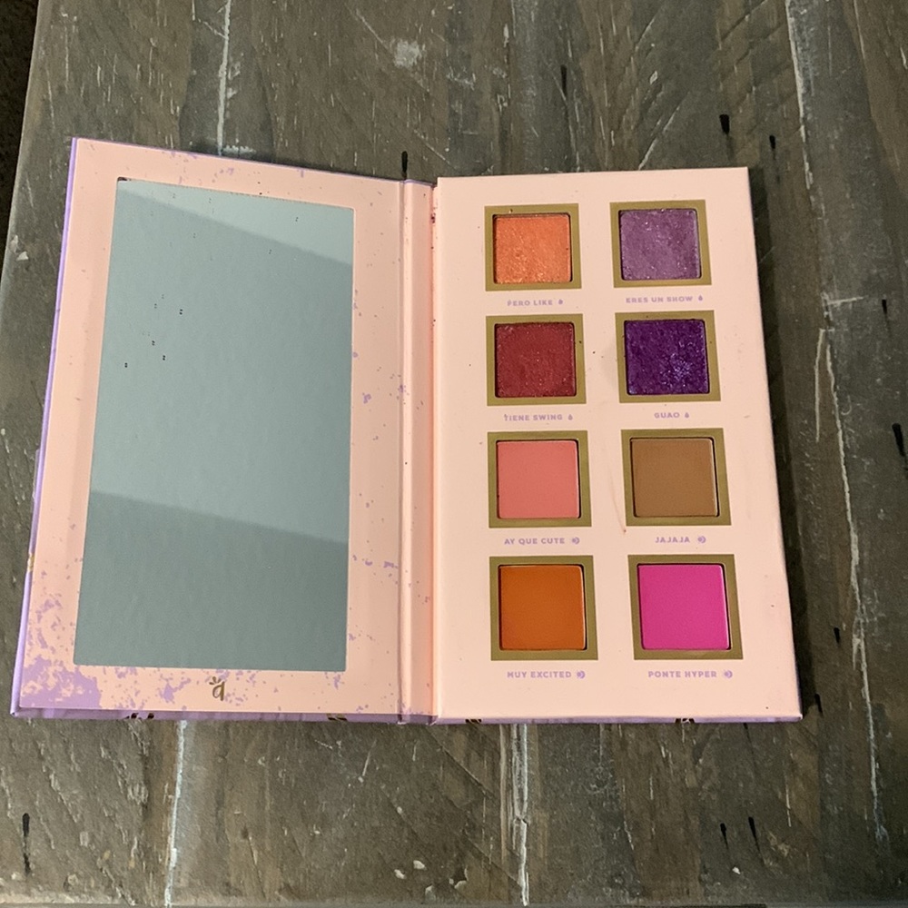 Alamar Cosmetics Spanglish Pressed Pigment Palette (Gently Used)